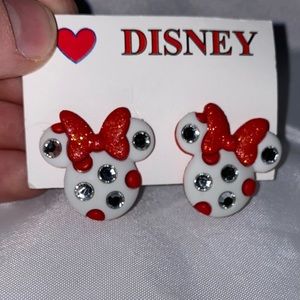 Minnie Mouse earrings